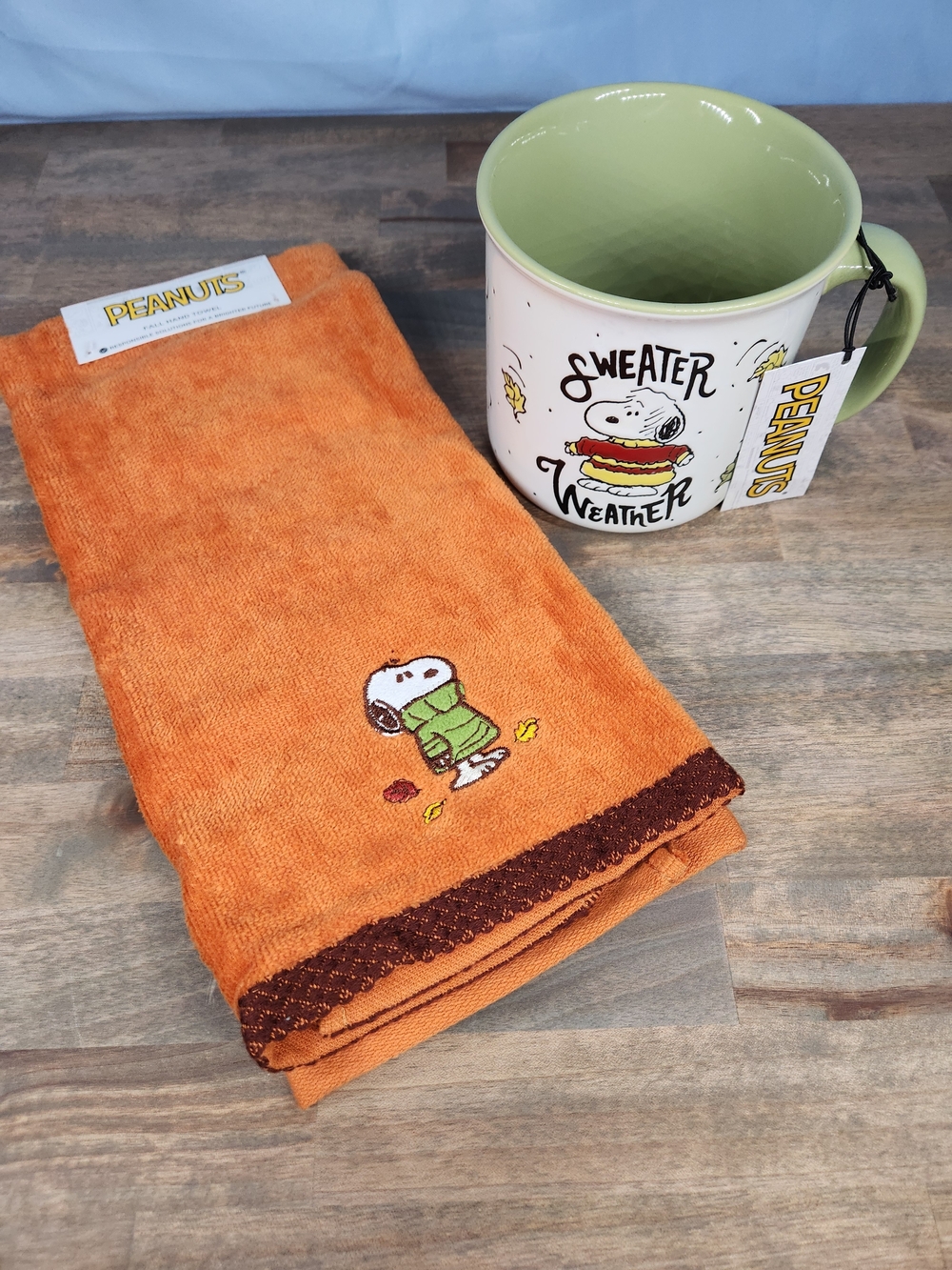 Peanuts Mug and Towel bundle